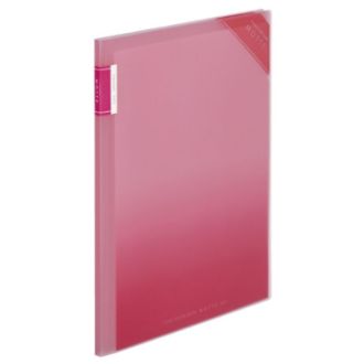 [コクヨ] クリヤーホルダーブック＜モッテ＞（固定式）ピンク