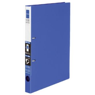 [コクヨ] リングファイル<スリム>A4縦・180枚 青