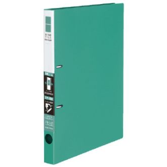 [コクヨ] リングファイル<スリム>A4縦・180枚 緑