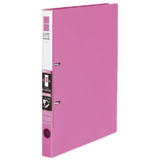 [コクヨ] リングファイル<スリム>A4縦・180枚 ピンク