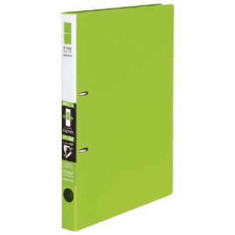 [コクヨ] リングファイル<スリム>A4縦・180枚 黄緑