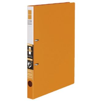 [コクヨ] リングファイル<スリム>A4縦・180枚 オレンジ