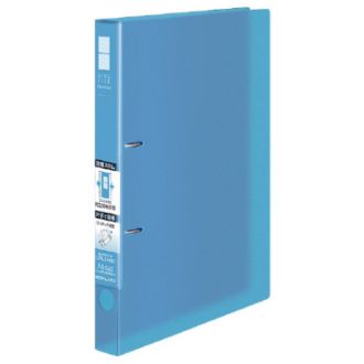[コクヨ] リングファイル<スリム>A4縦・220枚 ライトブルー