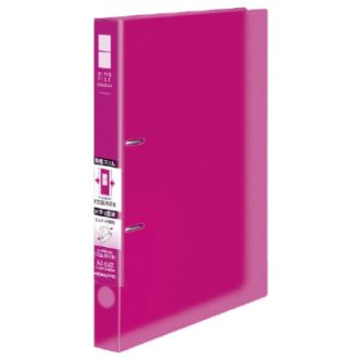 [コクヨ] リングファイル<スリム>A4縦・220枚 ピンク
