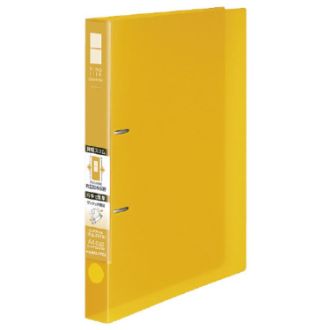 [コクヨ] リングファイル<スリム>A4縦・220枚 黄