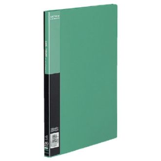 [コクヨ] クリヤーブック<ベーシック>横入れA4縦 20枚ポケット 緑