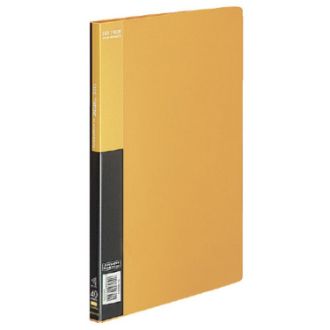 [コクヨ] クリヤーブック<ベーシック>横入れA4縦 20枚ポケット 黄