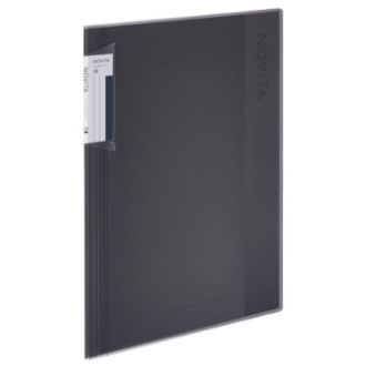 [コクヨ] クリヤーブック〈ノビータ〉（固定式）A4 20枚 黒