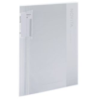 [コクヨ] クリヤーブック〈ノビータ〉（固定式）A4 60枚 透明