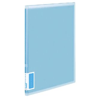 [コクヨ] クリヤーブック<コロレー>固定式A4縦 20枚ポケット ブルー