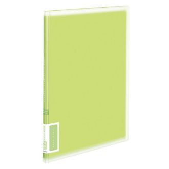 [コクヨ] クリヤーブック<コロレー>固定式A4縦 20枚ポケット グリーン