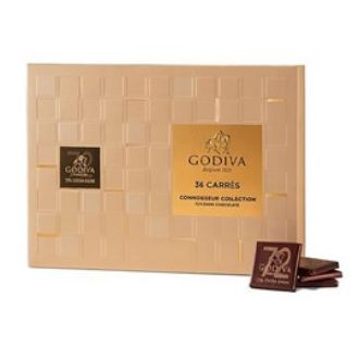 [2026バレンタイン]【GODIVA】ゴディバ　カレ　72％ダーク　36枚