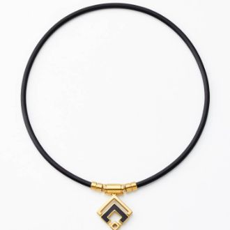 コラントッテ TAO ネックレスα ARAN M クラシックゴールド×ブラックM