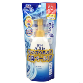 【ロート製薬】スキンアクア スーパーモイスチャージェル　大容量ポンプ140ｇ