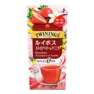 トワイニング ルイボス ストロベリー＆バニラ（10バッグ入）