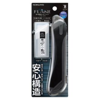 [コクヨ]安心構造カッターナイフ<フレーヌ>本体 大型 黒