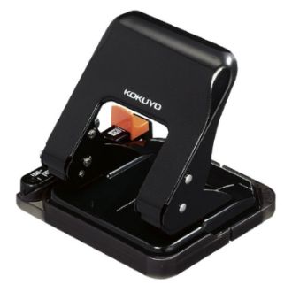 [コクヨ]2穴パンチ<ラクアケ>25枚 黒