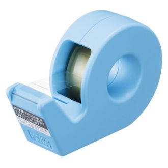 テープカッター<カルカット>ハンディタイプ小巻き 青