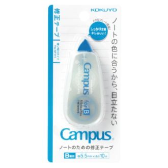 [コクヨ]キャンパス修正テープ使い切りB罫用(テープ幅5.5mm)10m