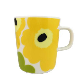 marimekko マリメッコ　マグカップ　イエロー