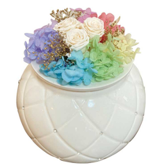 手元供養　花束のあたらしいおうち L（4.3寸から4.5寸） レインボー