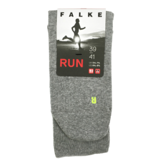 【FALKE】ファルケ　ソックス RUN　ライトグレー　37-38