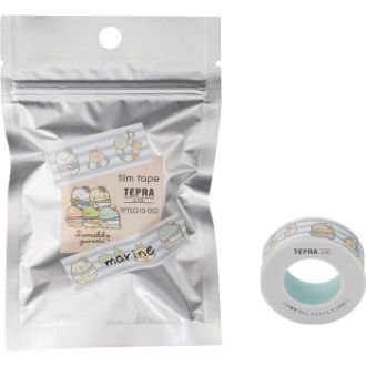 キングジム 「テプラ」Lite フィルムテープ すみっコぐらし マリン