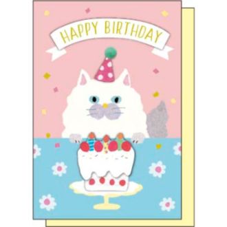 アクティブ フラッフムームーバースデーカード F12-GM-80