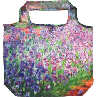 名画エコバッグ（モネ「アイリスガーデン」）