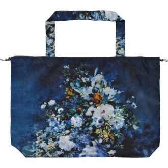 名画レインバッグカバー（ルノワール「大きな花瓶」）