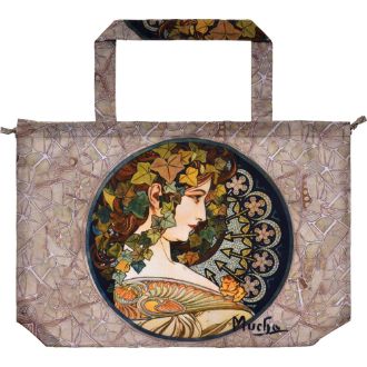 名画レインバッグカバー（ミュシャ「蔦」）