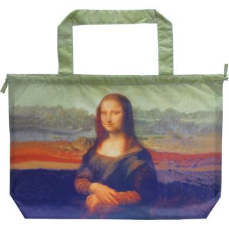 名画レインバッグカバー（レオナルド ダヴィンチ「モナリザ」）