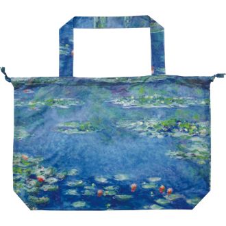 名画レインバッグカバー（モネ「睡蓮Ⅱ」）