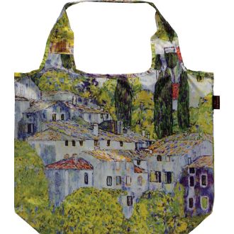 名画クーラーエコバッグ（クリムト「カソーネスガルダチャーチ」）