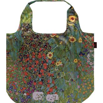 名画クーラーエコバッグ（クリムト「サンフラワー」）