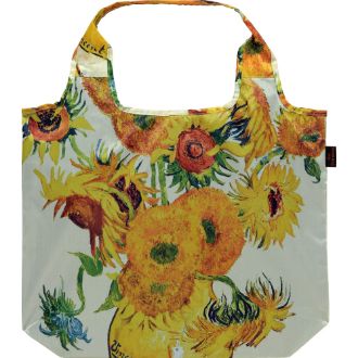 名画クーラーエコバッグ（ゴッホ「ひまわり」）