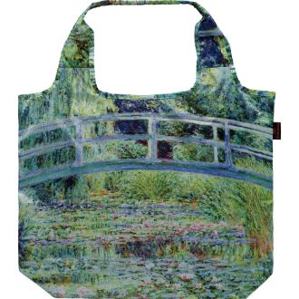 名画クーラーエコバッグ（モネ「睡蓮の池と日本の橋」）