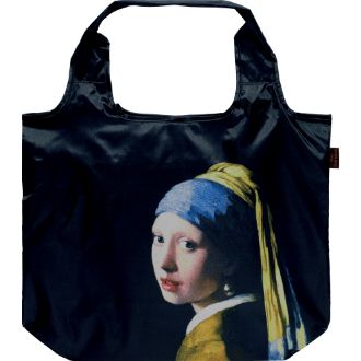名画クーラーエコバッグ（フェルメール「青いターバンの少女」）