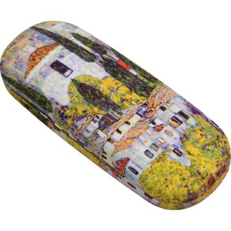 名画メガネケース（クリムト「カソーネスガルダチャーチ」）