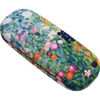 名画メガネケース（クリムト「フラワーガーデン」）