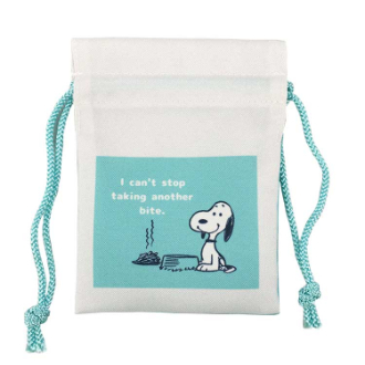 【SNOOPY】スヌーピー　豆巾着　スローライフ　GR