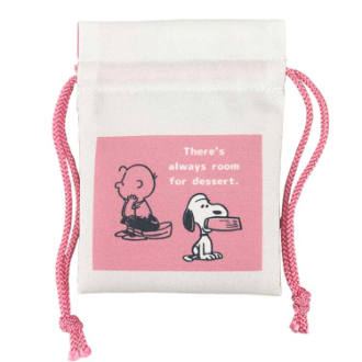 【SNOOPY】スヌーピー　豆巾着　スローライフ　RD