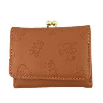 【SNOOPY】スヌーピー　三つ折り財布　スヌーピー＆ベア