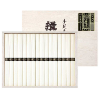 揖保乃糸　特級品黒帯　木箱入り　BW-30　※ギフト包装不可・熨斗不可