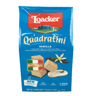【Loacker】 ローカー バニラ 125g