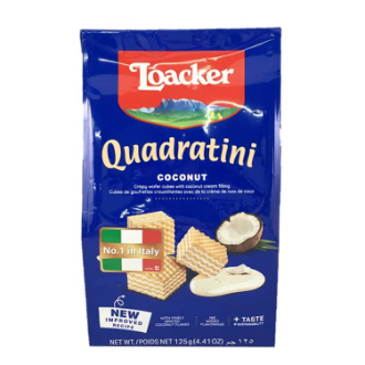 【Loacker】 ローカー  ココナッツ  125g