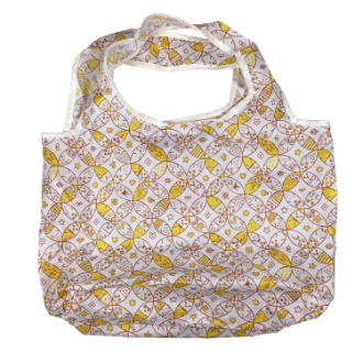 【ai sayama】アイ サヤマ　ポケッタブルエコバッグ　フクロウの七宝