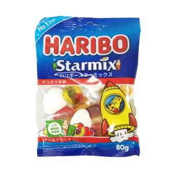ハリボー スターミックス 80g