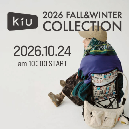 KiU 2026 FALL&WINTER COLLECTION